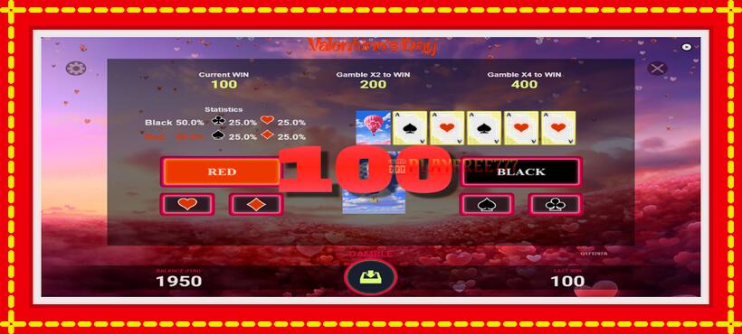 Slot machine Valentines Day with access to free game online, picture 4