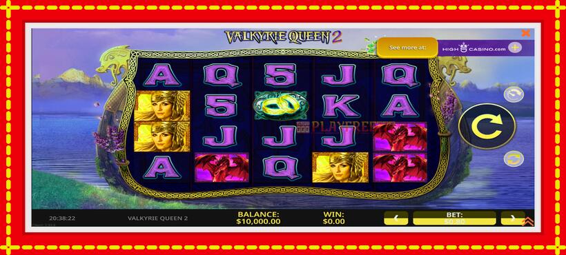 Slot machine Valkyrie Queen 2 with access to free game online, picture 1