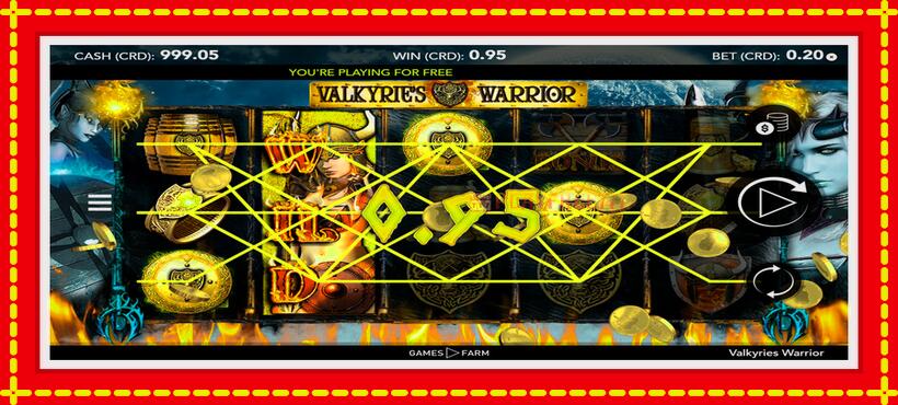 Slot machine Valkyries Warrior with access to free game online, picture 4