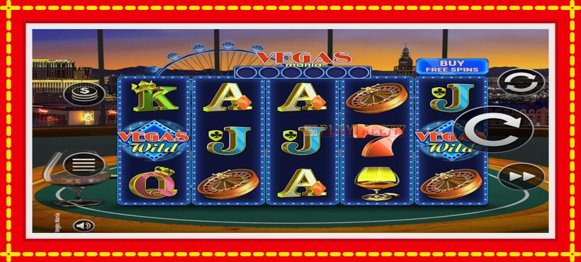 Slot machine Vegas Mania with access to free game online, picture 1