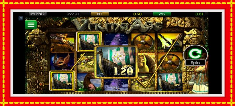 Slot machine Viking Age with access to free game online, picture 2