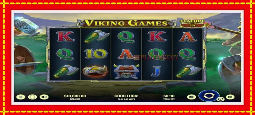 Slot machine Viking Games with access to free game online, picture 1