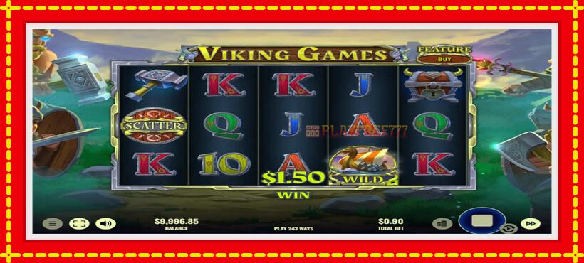 Slot machine Viking Games with access to free game online, picture 3