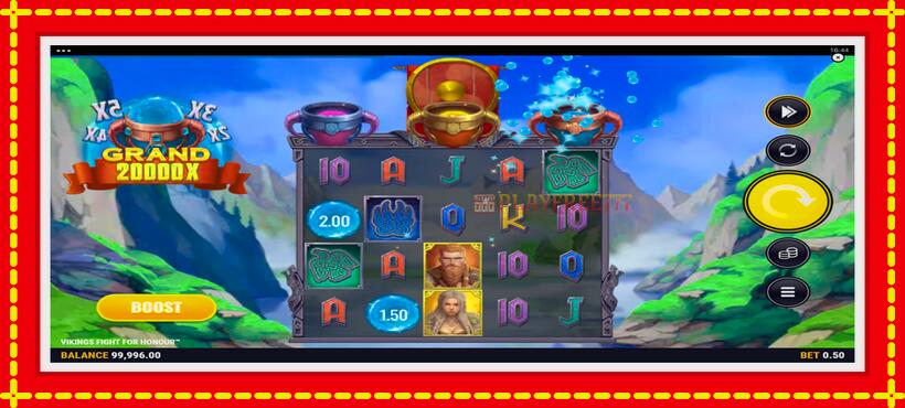 Slot machine Vikings Fight for Honour with access to free game online, picture 2