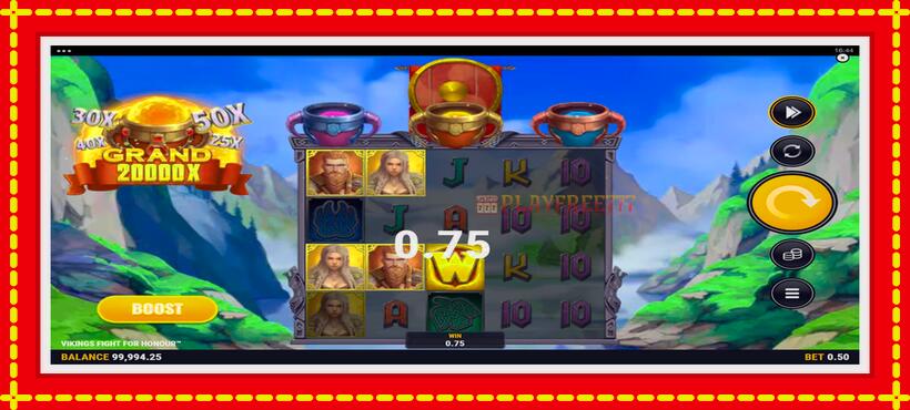 Slot machine Vikings Fight for Honour with access to free game online, picture 3