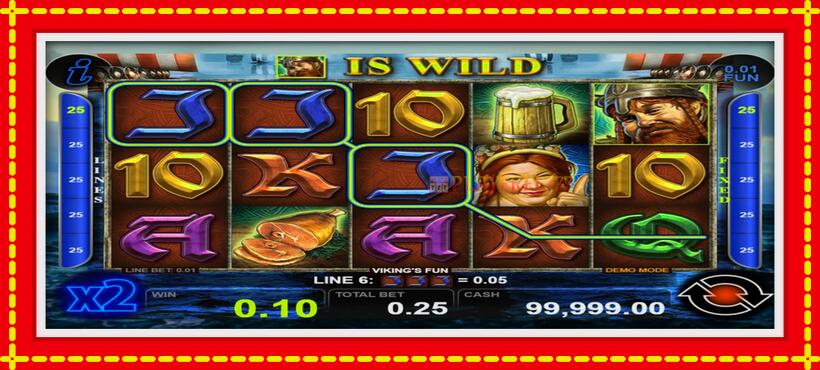 Slot machine Vikings Fun with access to free game online, picture 2