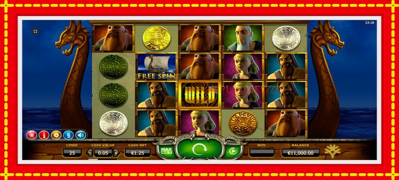 Slot machine Vikings Go Wild with access to free game online, picture 1