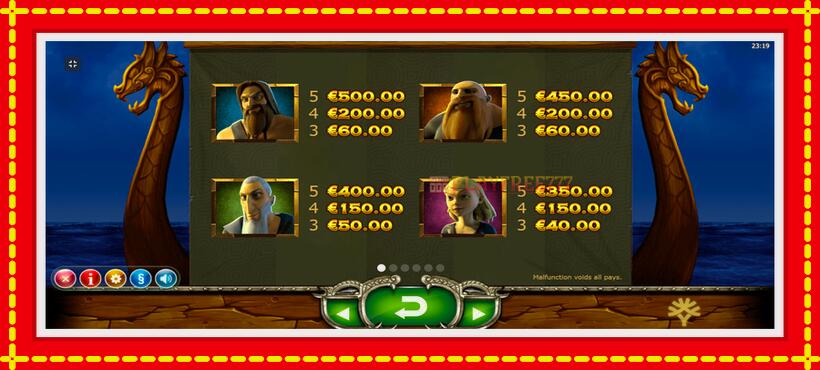 Slot machine Vikings Go Wild with access to free game online, picture 2