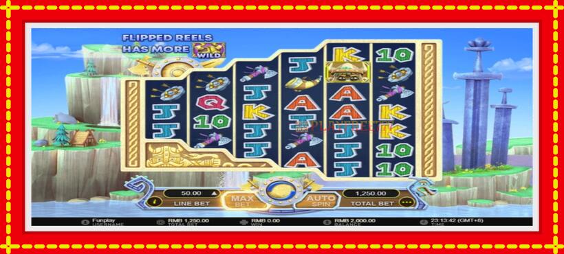 Slot machine Vikings Mega Reels with access to free game online, picture 2