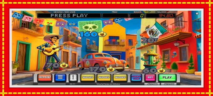 Slot machine Viva la Fiesta en Mexico with access to free game online, picture 4