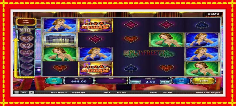 Slot machine Viva las Vegas with access to free game online, picture 2