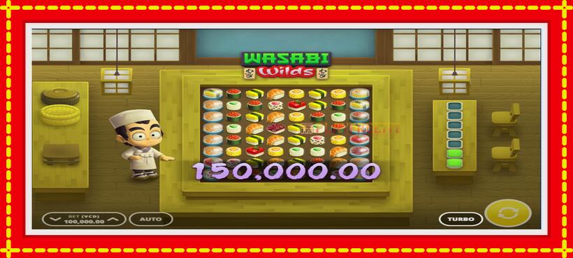 Slot machine Wasabi Wilds with access to free game online, picture 1