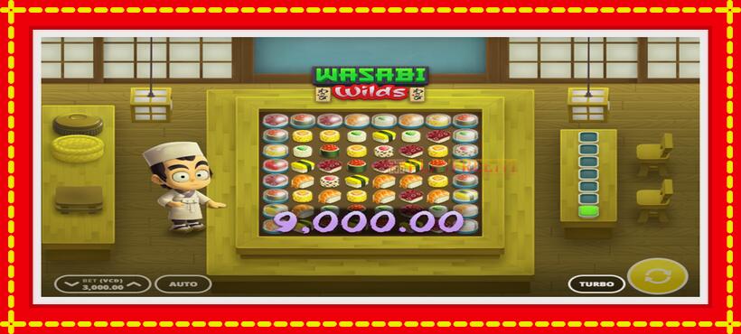 Slot machine Wasabi Wilds with access to free game online, picture 2