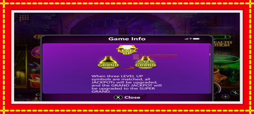 Slot machine Wealth Potion with access to free game online, picture 5