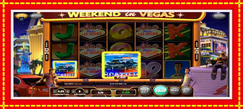 Slot machine Weekend In Vegas with access to free game online, picture 4