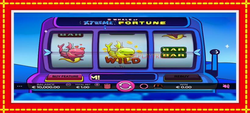 Slot machine Whale of Xtreme Fortune with access to free game online, picture 1