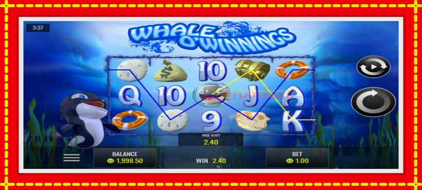 Slot machine Whale O’Winnings with access to free game online, picture 2