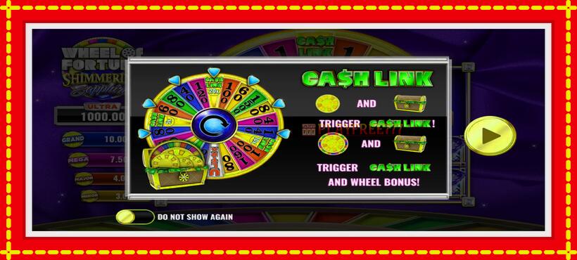 Slot machine Wheel of Fortune Shimmering Sapphires with access to free game online, picture 1