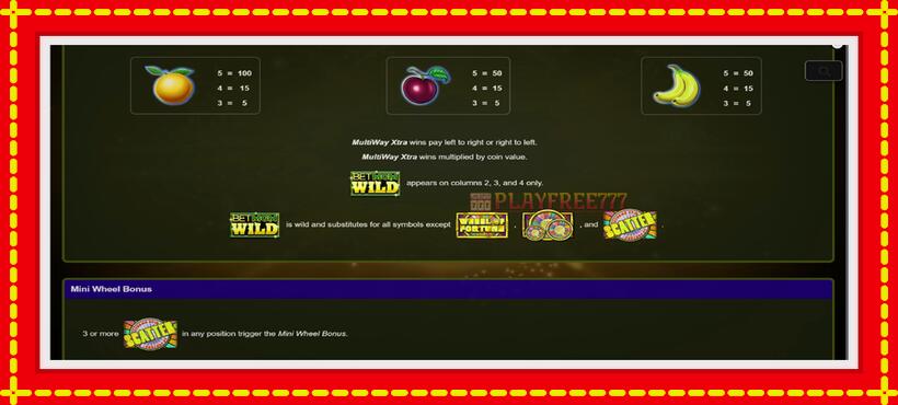 Slot machine Wheel of Fortune Triple Extreme Spin BetMGM with access to free game online, picture 6