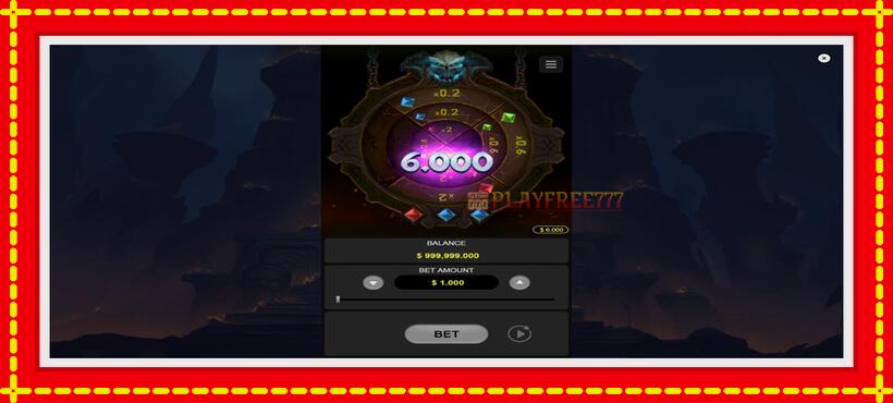 Slot machine Wheel of Gems with access to free game online, picture 2