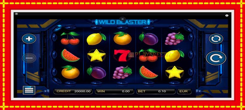 Slot machine Wild Blaster with access to free game online, picture 1