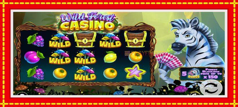 Slot machine Wild Forest Casino with access to free game online, picture 1