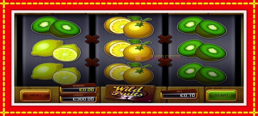 Slot machine Wild Fruits 27 with access to free game online, picture 1