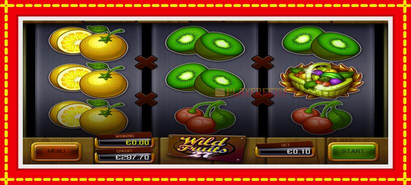 Slot machine Wild Fruits 27 with access to free game online, picture 4