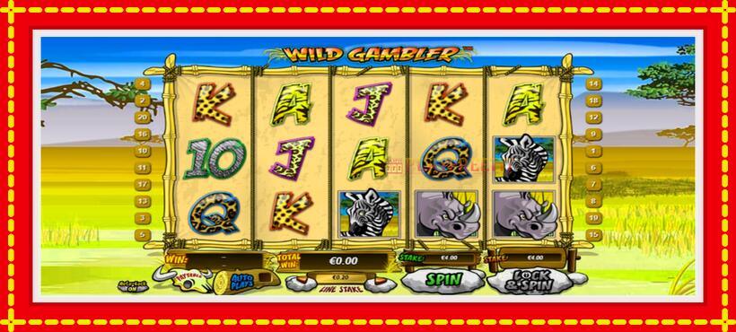 Slot machine Wild Gambler with access to free game online, picture 1