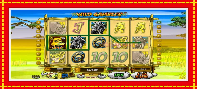 Slot machine Wild Gambler with access to free game online, picture 2