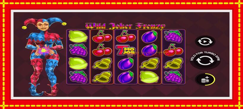 Slot machine Wild Joker Frenzy with access to free game online, picture 1