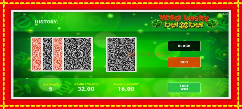 Slot machine Wild Lucky Betebet with access to free game online, picture 4