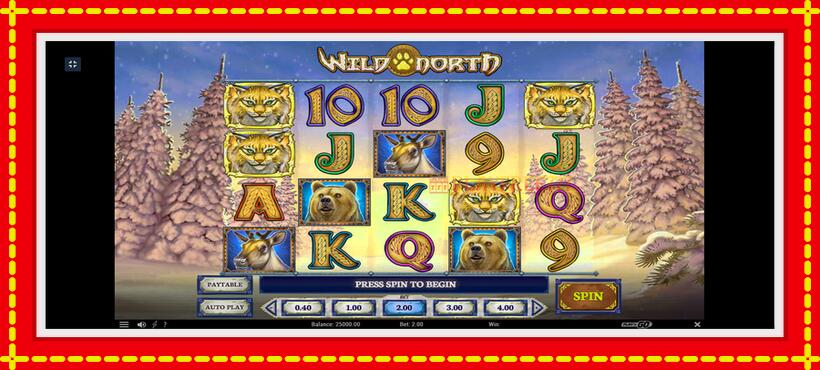 Slot machine Wild North with access to free game online, picture 1