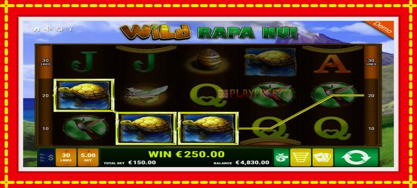 Slot machine Wild Rapa Nui with access to free game online, picture 2