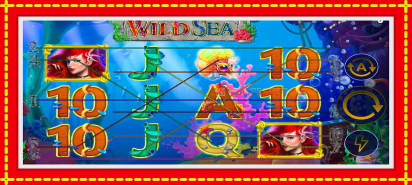 Slot machine Wild Sea with access to free game online, picture 1