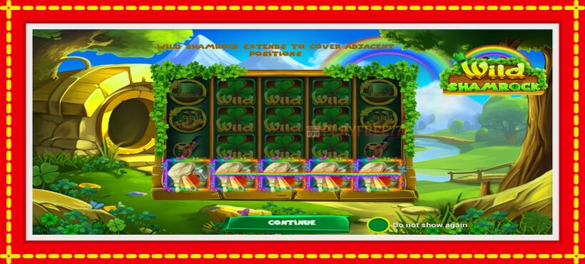 Slot machine Wild Shamrock with access to free game online, picture 1