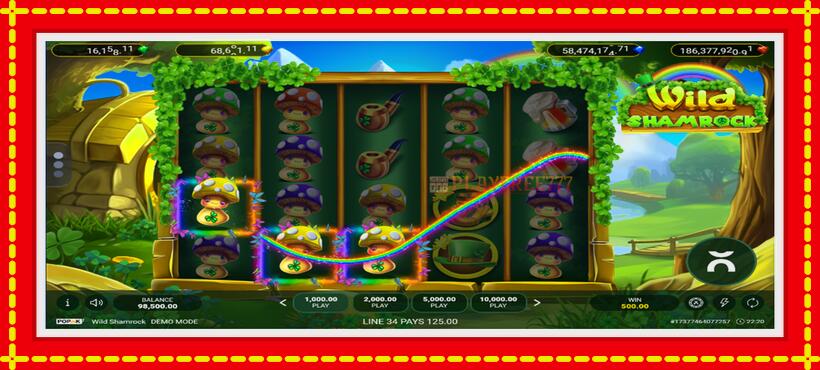 Slot machine Wild Shamrock with access to free game online, picture 3