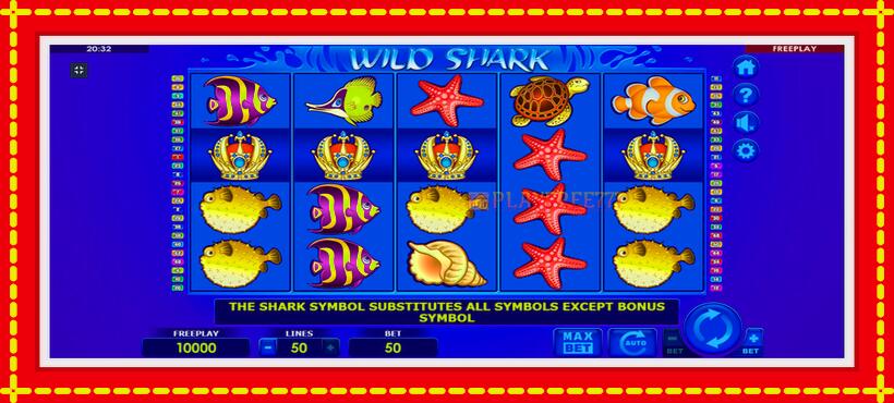 Slot machine Wild Shark with access to free game online, picture 4