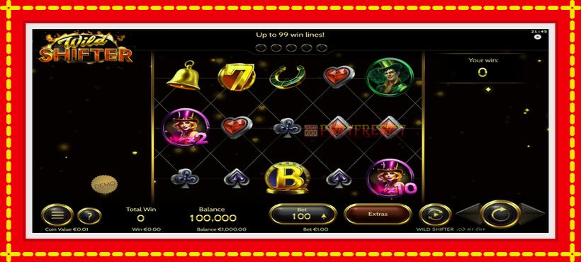 Slot machine Wild Shifter with access to free game online, picture 2