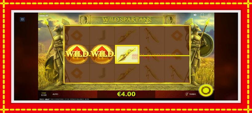 Slot machine Wild Spartans with access to free game online, picture 5