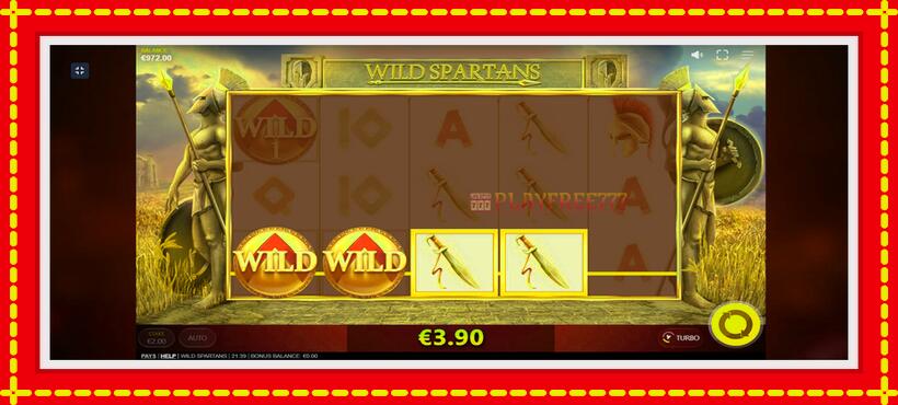 Slot machine Wild Spartans with access to free game online, picture 6