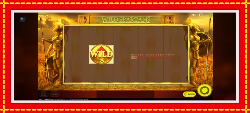 Slot machine Wild Spartans with access to free game online, picture 8