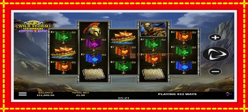 Slot machine Wild Storm Legionnaire with access to free game online, picture 2