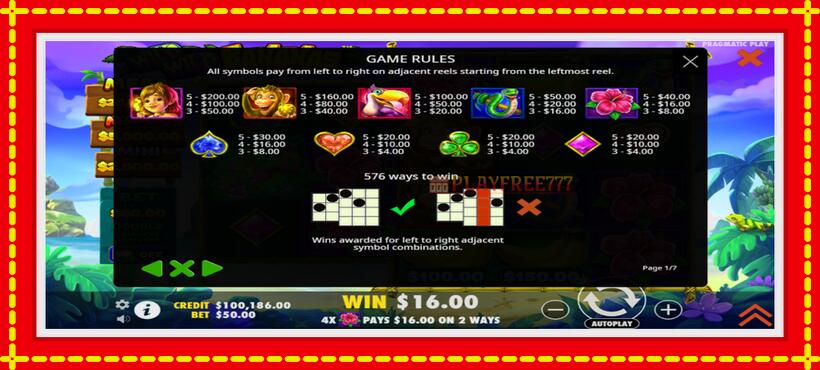 Slot machine Wild Wild Bananas with access to free game online, picture 5