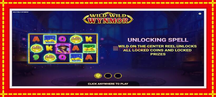 Slot machine Wild Wild Wynmor with access to free game online, picture 1