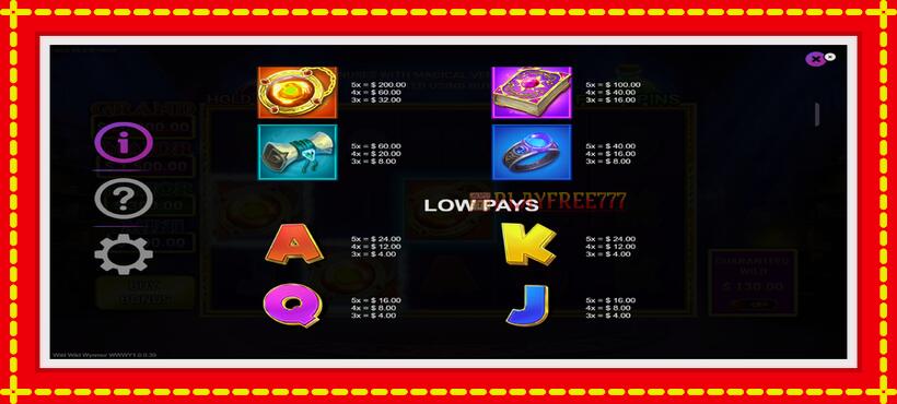 Slot machine Wild Wild Wynmor with access to free game online, picture 6