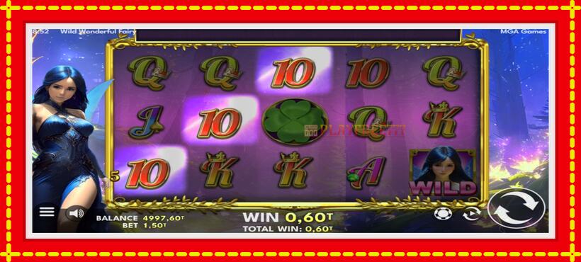 Slot machine Wild Wonderful Fairy with access to free game online, picture 3