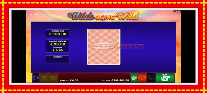 Slot machine Wilds Gone Wild with access to free game online, picture 4