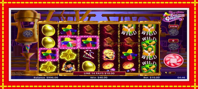 Slot machine Willy Wonka Everlasting Gobstopper with access to free game online, picture 3