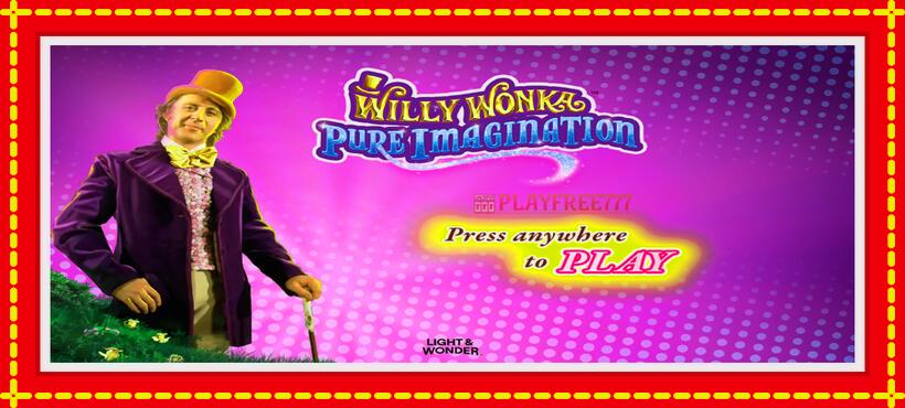 Slot machine Willy Wonka Pure Imagination with access to free game online, picture 1